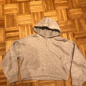 3/15$ Thread & Supply Kids Light Gray Hoodie crop